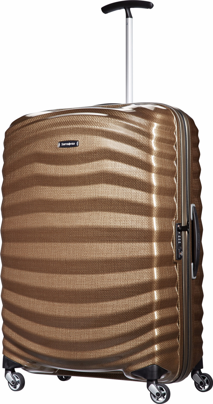 Samsonite Lite-Shock Spinner 75 cm Sand rechte seite