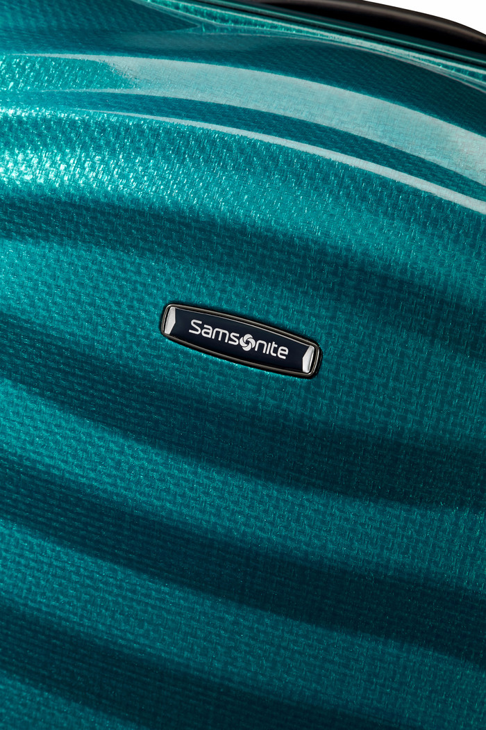 Samsonite Lite-Shock Spinner 81 cm Doppelpack Petrol Blue detail