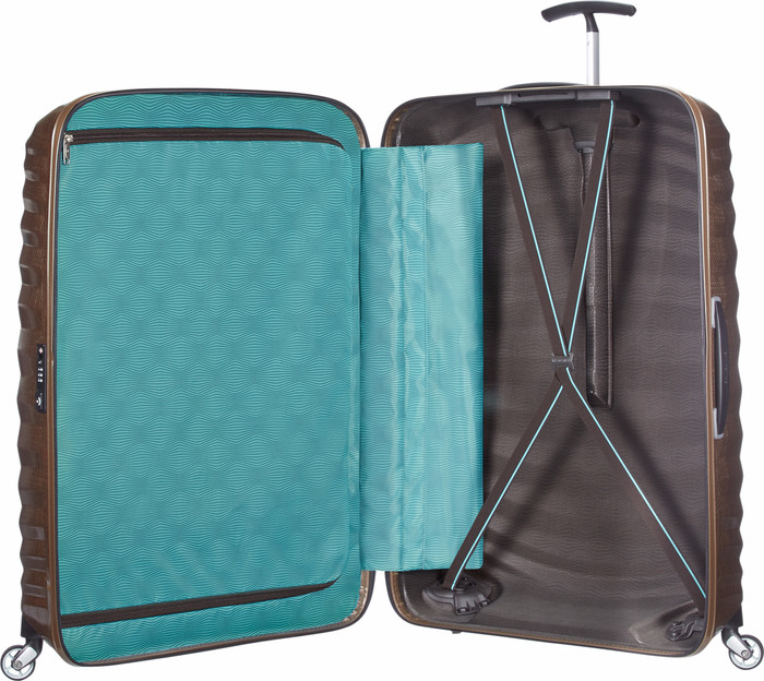 Samsonite Lite-Shock Spinner 81cm Sand inside