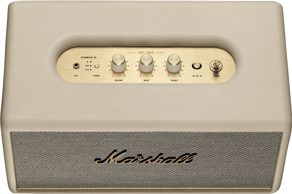 Marshall Stanmore III Lautsprecher BT Cream oberseite