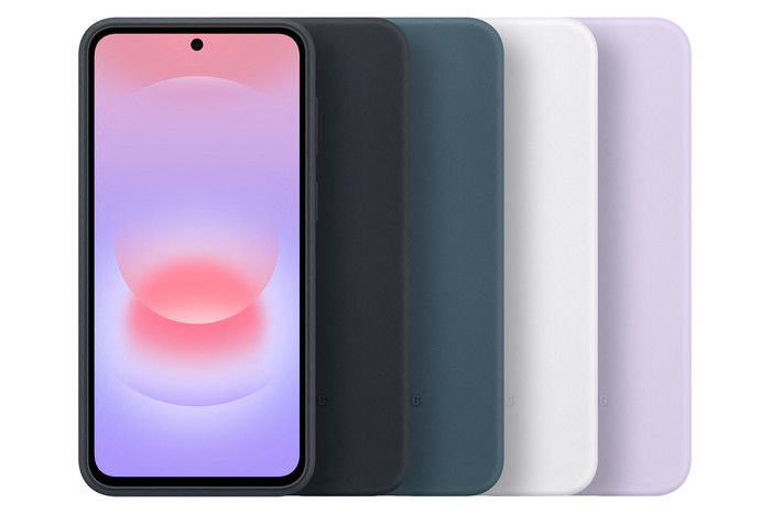 Samsung Galaxy A37 Backcover aus Silikon Lila Verbundprodukt