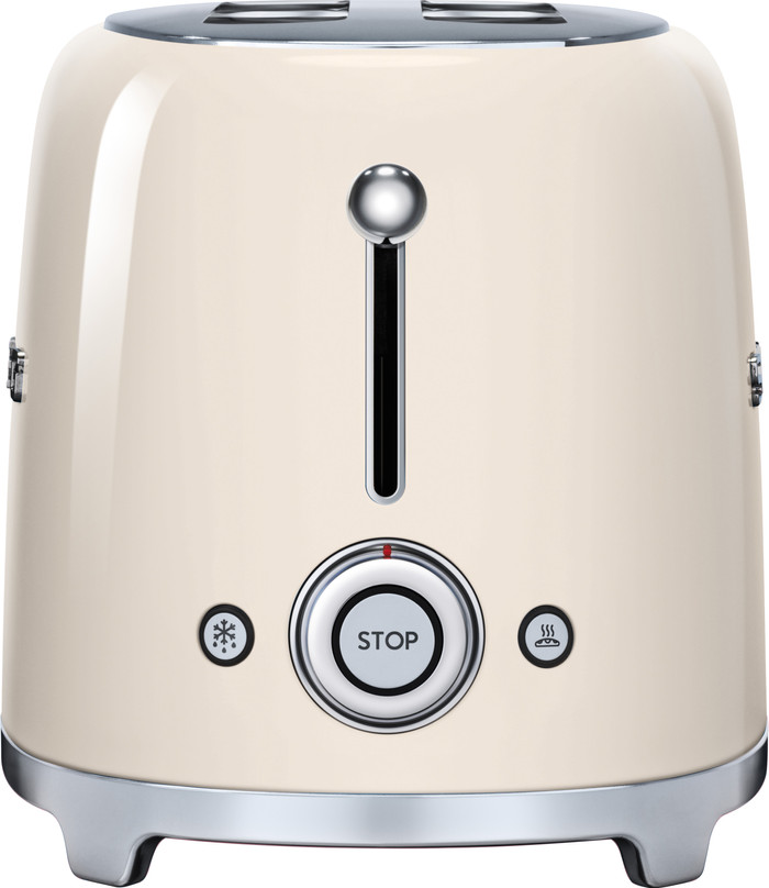 SMEG TSF02CREU Creme vorne