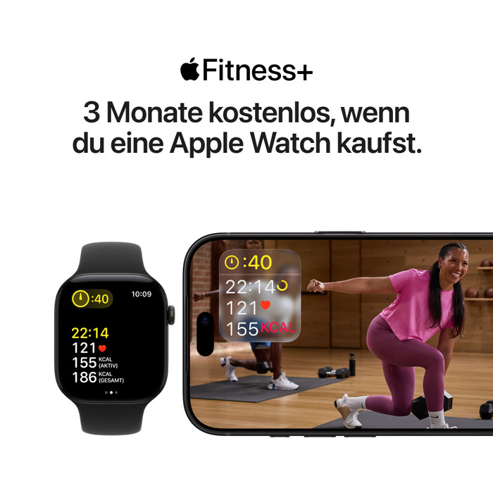 Apple Watch Series 12 Cellular 46 mm Grau Sportarmband S/M visueller lieferant