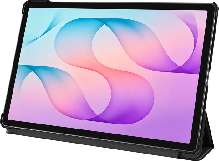 Just in Case Samsung Galaxy Tab S12 Plus TriFold Book Case Schwarz linke seite