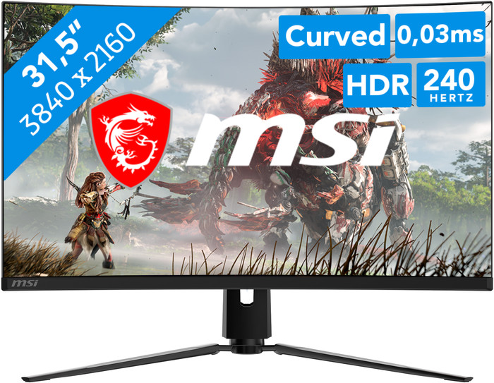 MSI MPG 321CURXDE QD-OLED Main Image