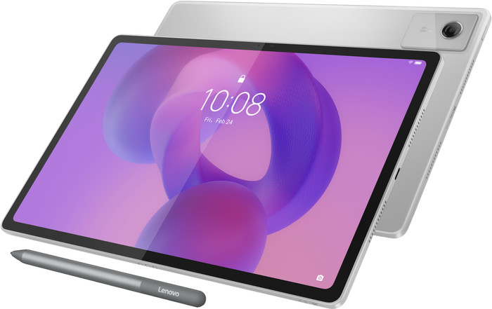 Lenovo Idea Tab Plus 12,1 Zoll 128GB WLAN Grau mit Stylus vorne