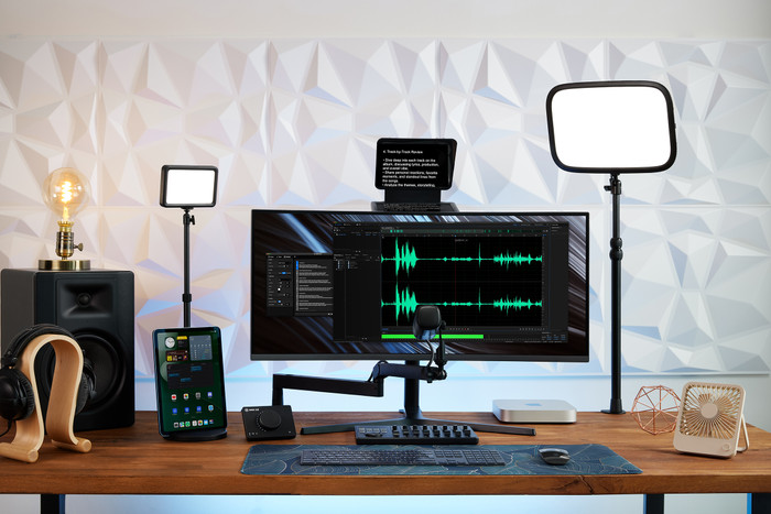 Elgato Prompter produkt in gebrauch