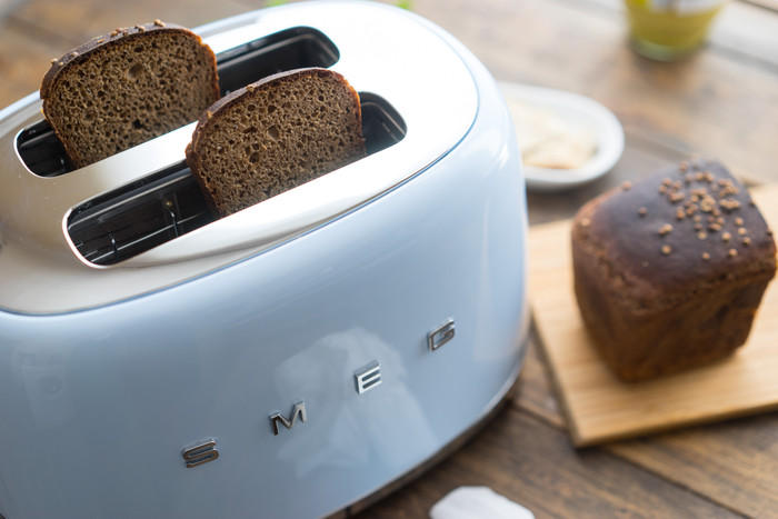 SMEG TSF01PBEU Hellblau produkt in gebrauch