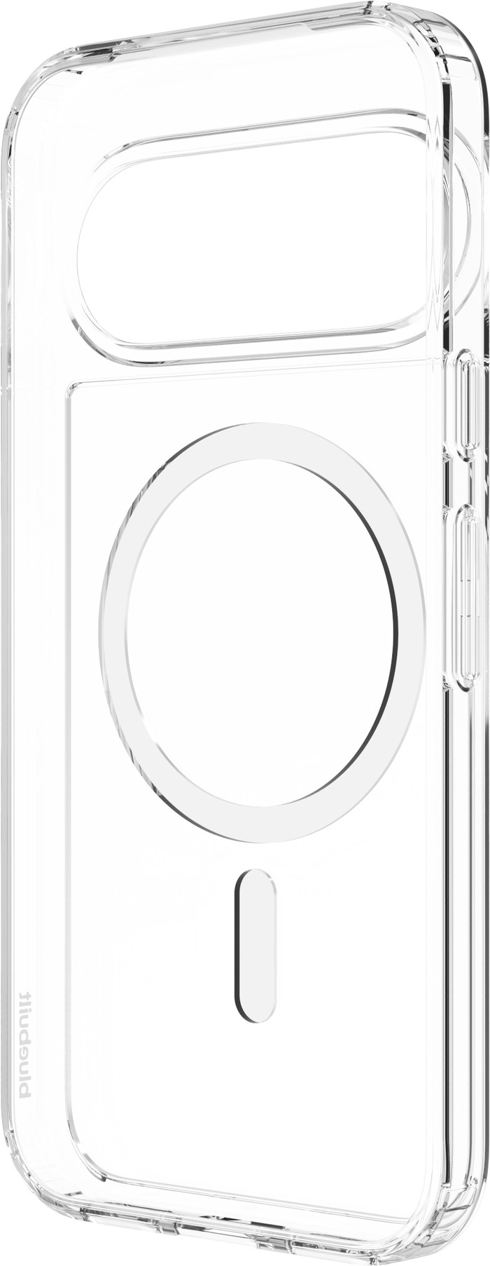 BlueBuilt Protective Backcover mit Magnet Google Pixel 11 Transparent rechte seite