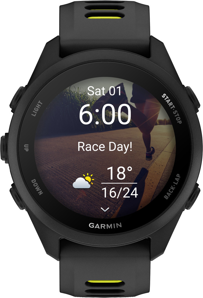 Garmin Forerunner 170 43mm Black front