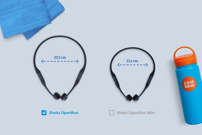 Shokz OpenRun USB-C Blau visuelles Coolblue 1