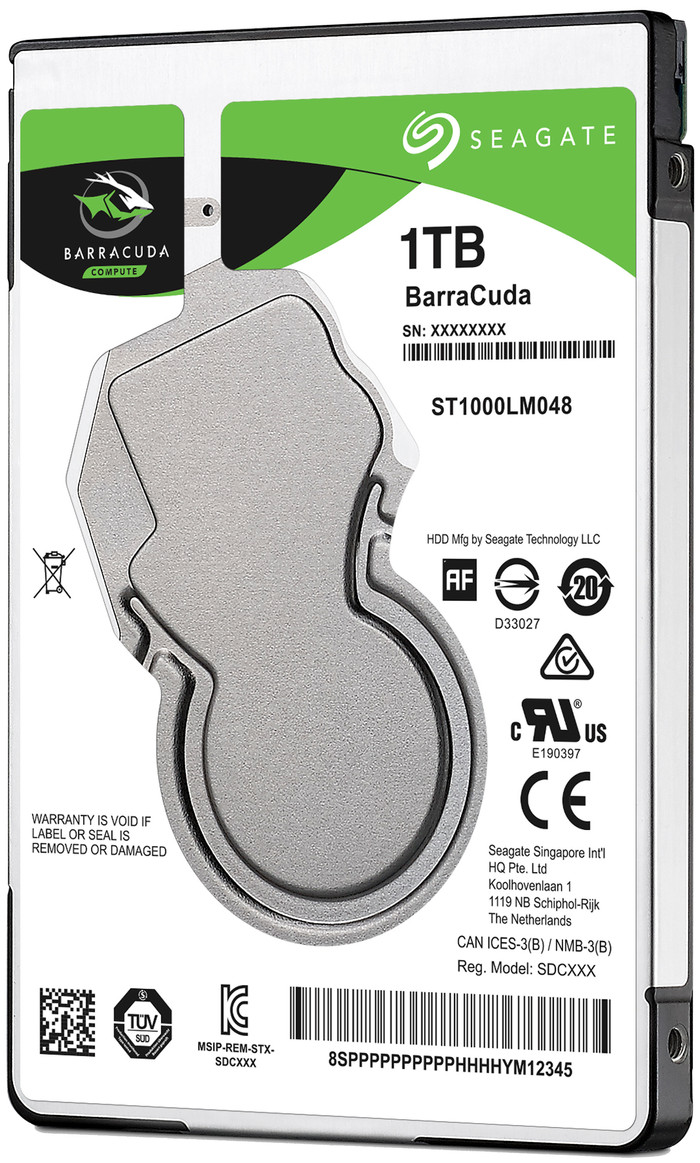 Seagate BarraCuda ST1000LM048 1TB front