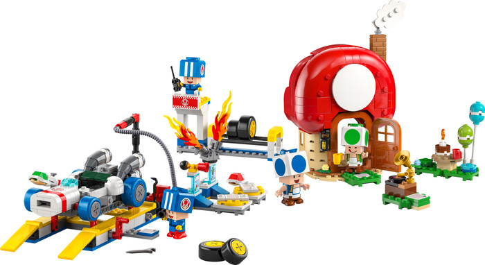 LEGO Super Mario Toad Set 72035 + 72041 Main Image