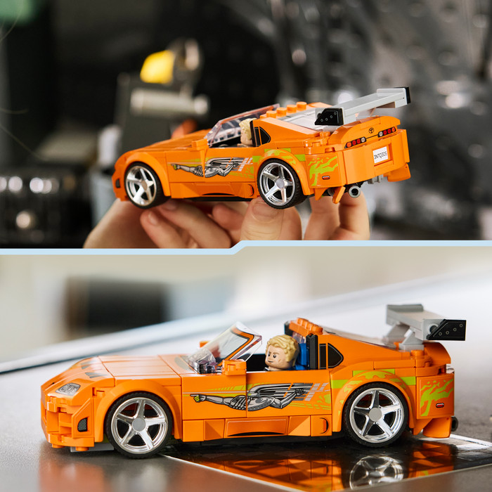 LEGO Speed Champions The Fast and The Furious Toyota Supra MK4 77260 produkt in gebrauch