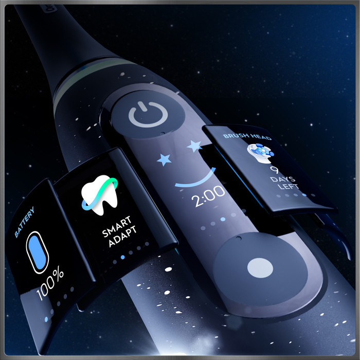 Oral-B iO 10 Black produkt in gebrauch