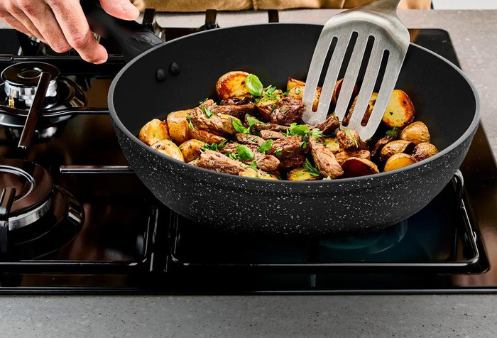 Tefal Excell'Cook Bratpfanne 28 cm produkt in gebrauch