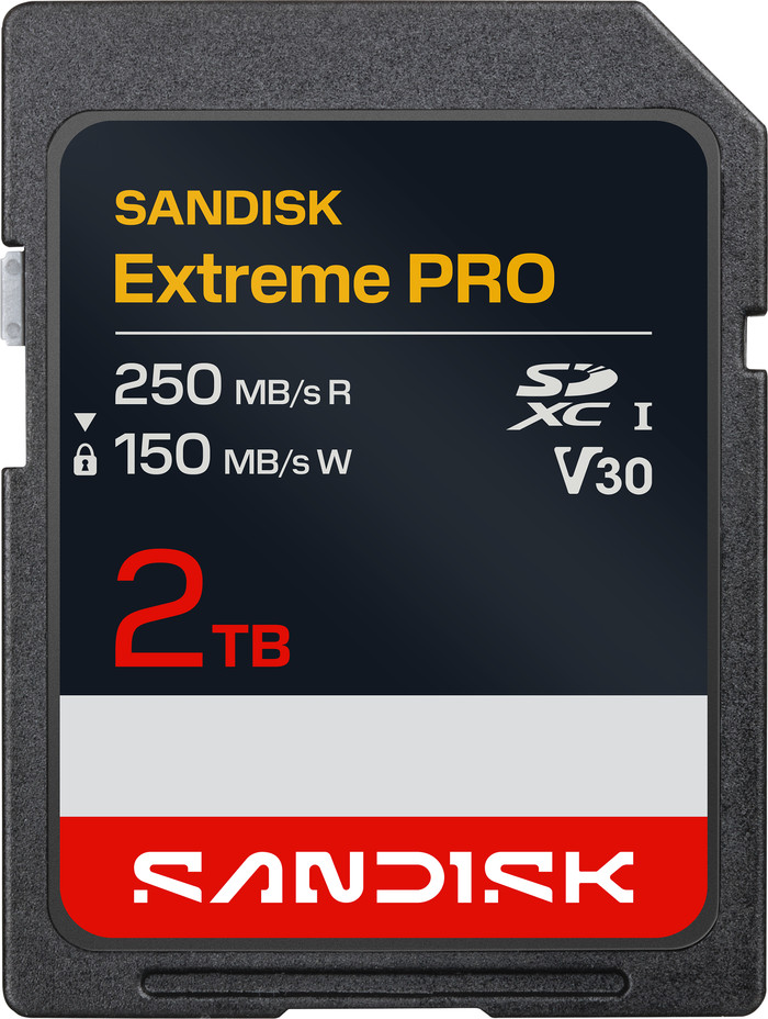 SANDISK Extreme PRO SDXC 2TB 150 MB/s Main Image