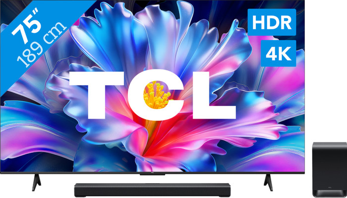 TCL LED 75 Zoll P6L (2026) + TCL S60K Main Image