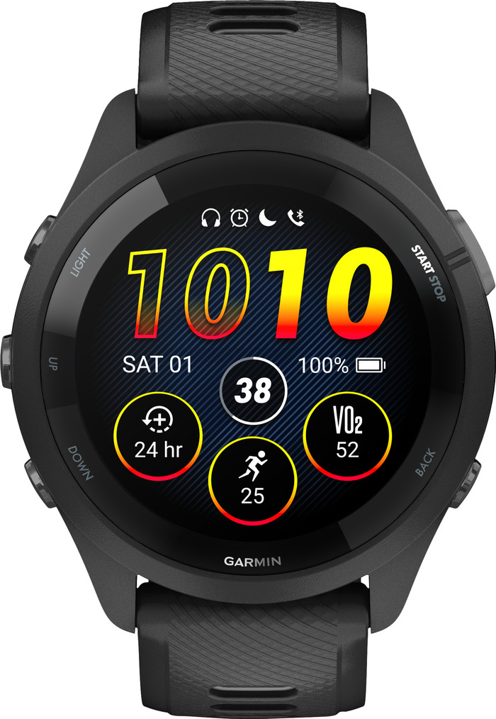 Garmin Forerunner 265 Black front
