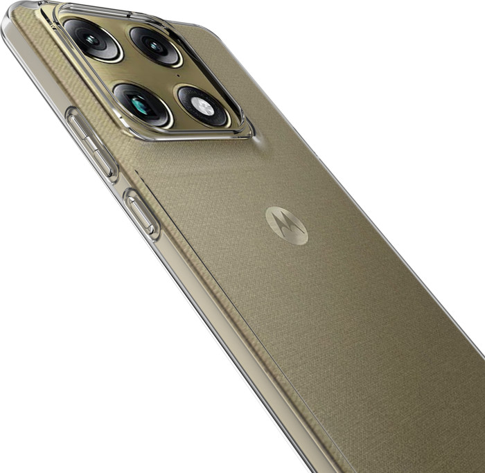 Just in Case Soft Design Motorola Signature Backcover Transparent rechte seite