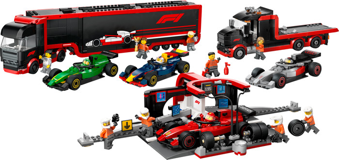 LEGO City F1 Set Main Image