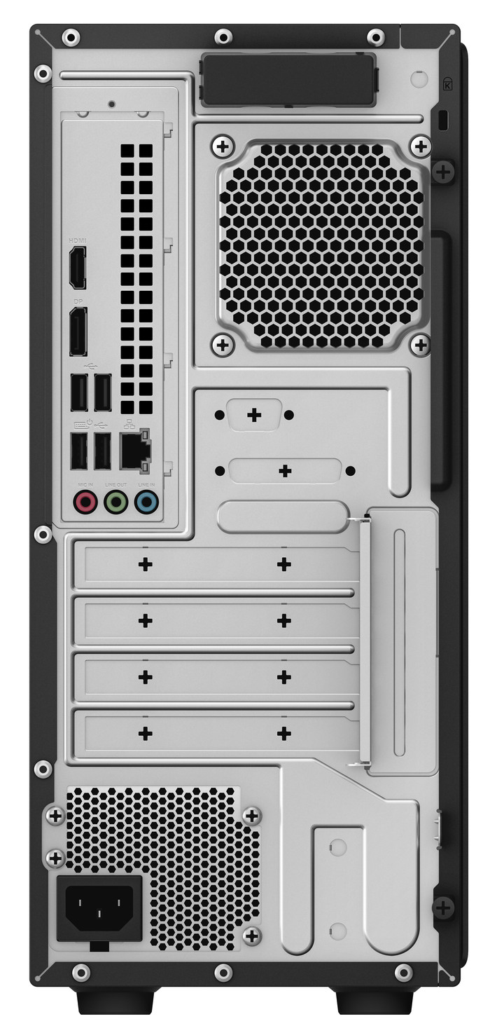 ASUS V500 Mini Tower V501MV-07240H025W rückseite