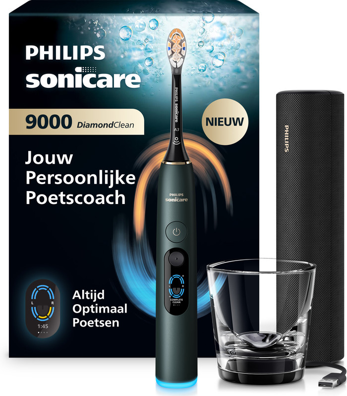 Philips Sonicare Series 9000 HX9213/84 Grün Main Image