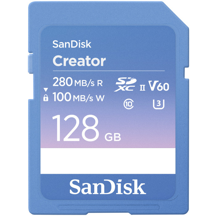 SANDISK SDXC Creator 128GB 100 MB/s Main Image