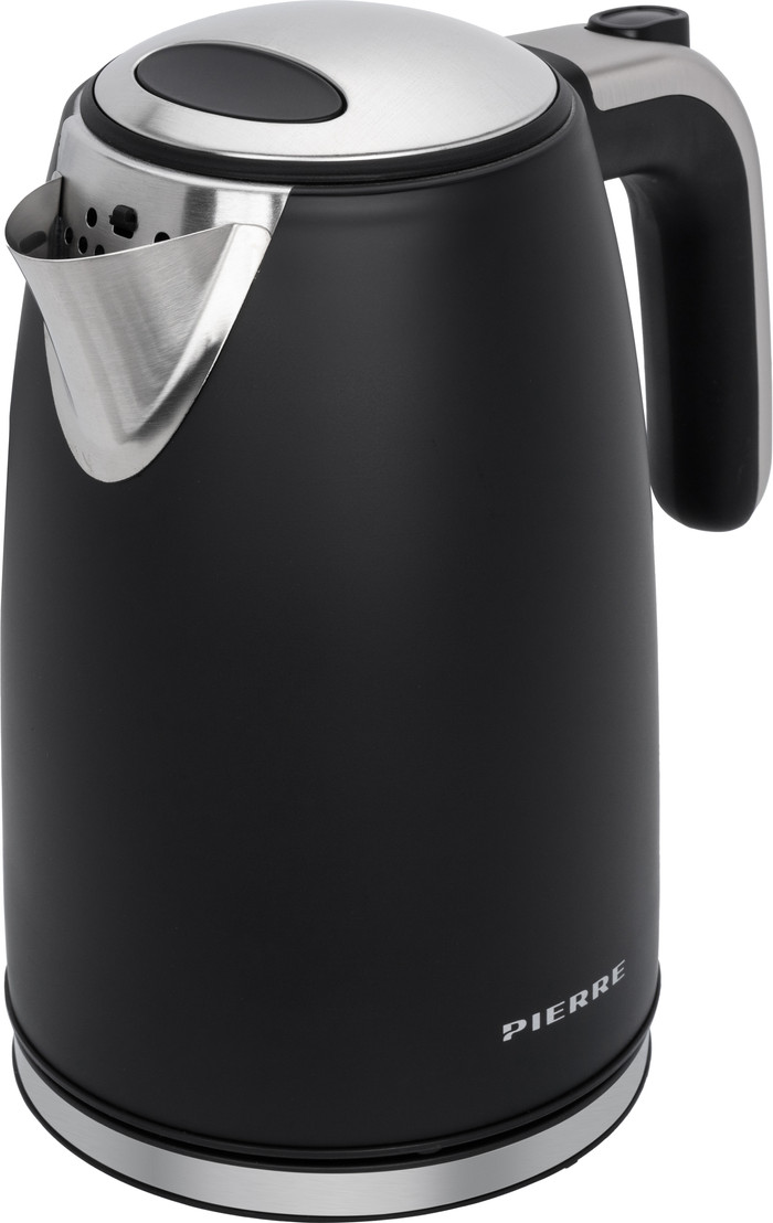 Pierre Wasserkocher PWK5100 Mattschwarz linke seite