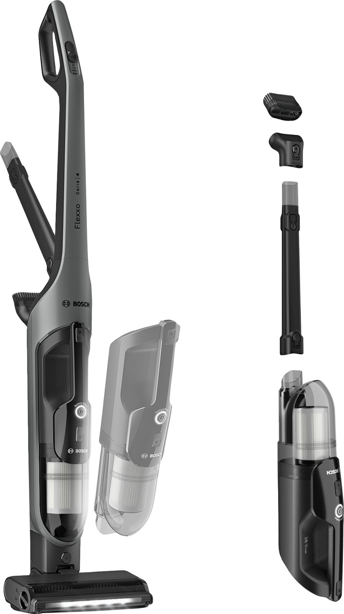 Bosch Series 4 Flexxo 28Vmax BHH4GN28 Grey Main Image