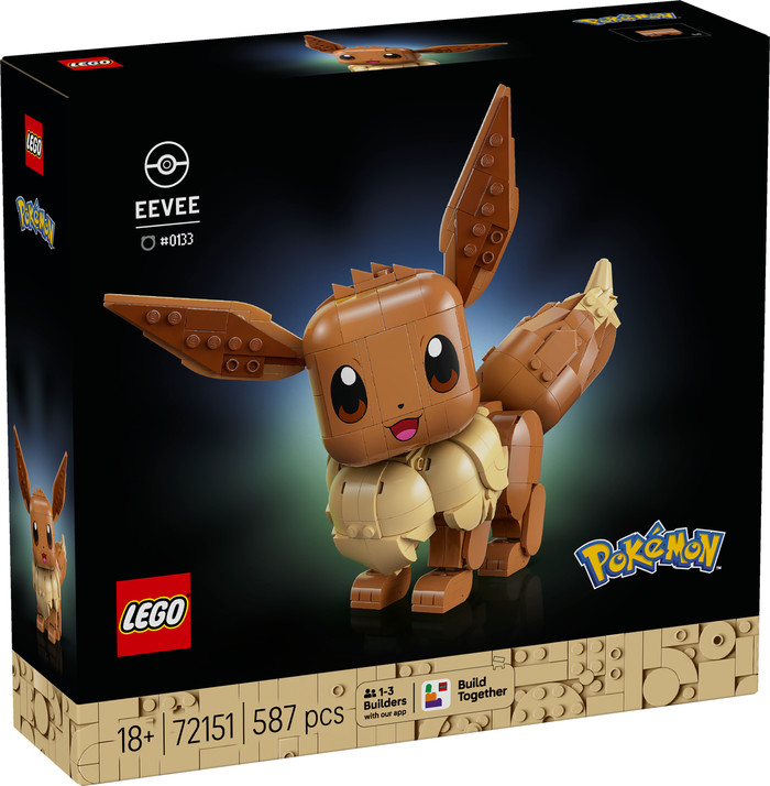 LEGO Pokémon Eevee 72151 packaging