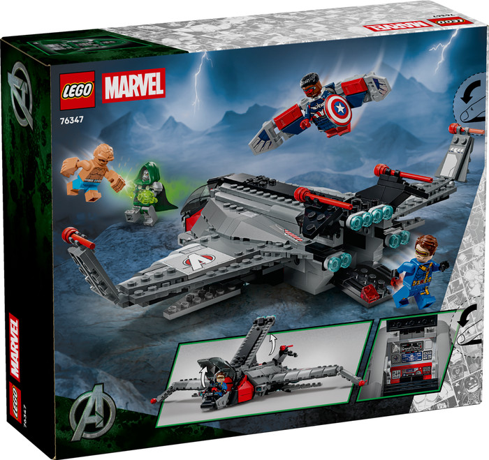 LEGO Marvel Avengers: Doomsday Quinjet 76347 verpackung