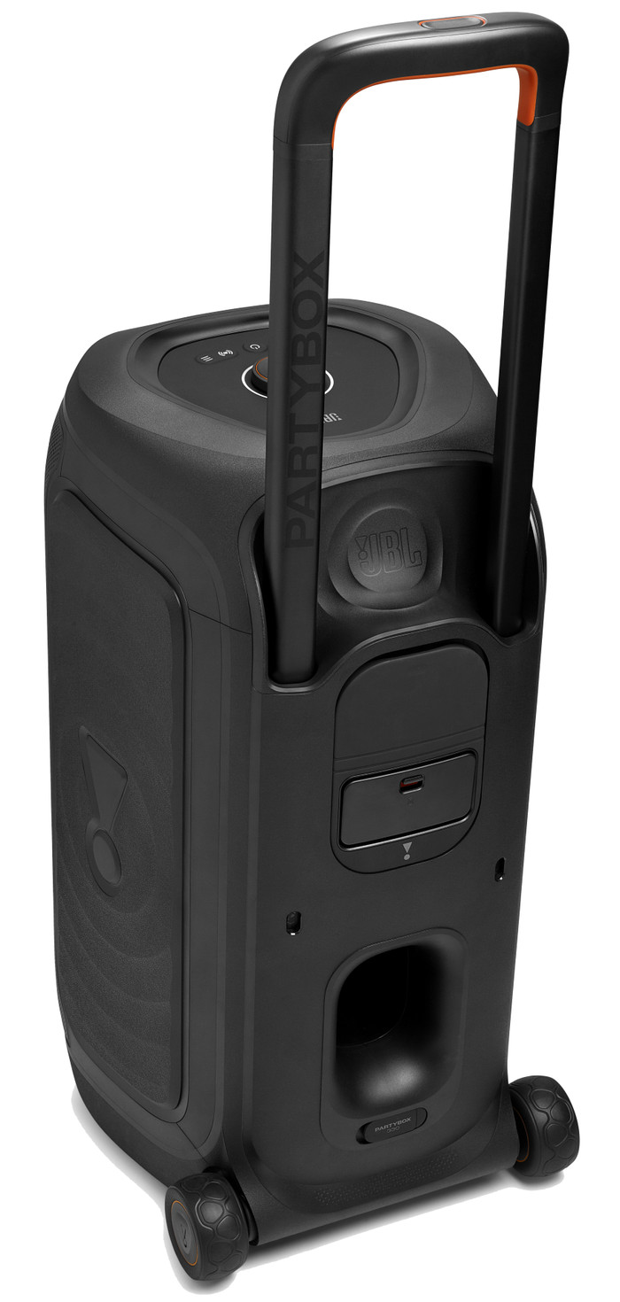 JBL Partybox 330 Schwarz rückseite