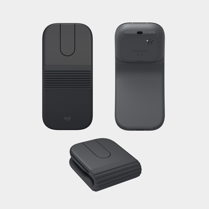 Logitech Mobi Fold Maus Graphit visueller lieferant