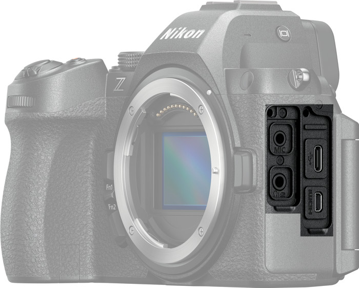 Nikon Z5 II + Nikkor Z 24-105mm f/4-7.1 linke seite