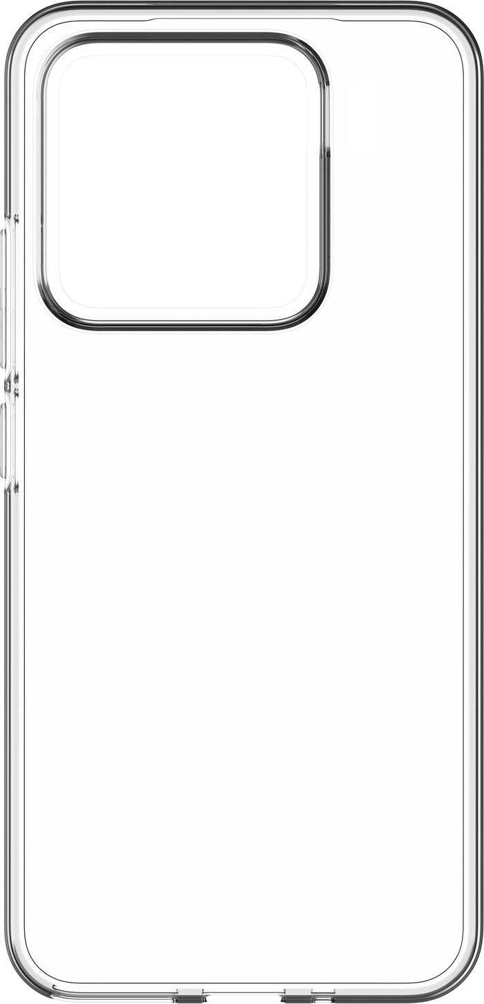 Just in Case Soft Design Xiaomi 17 Back Cover Transparent back