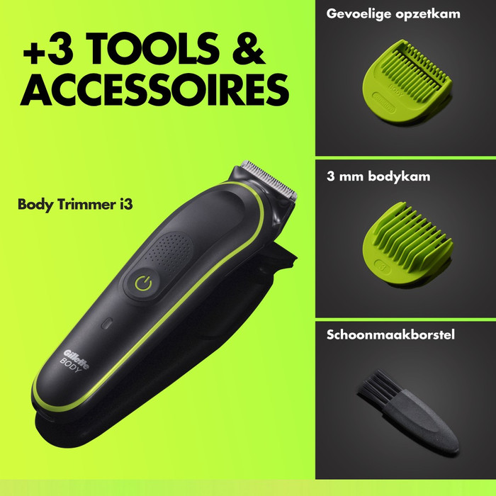 GilletteLabs i3 Body + Intimate accessory