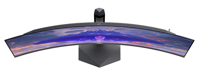 AOC AGON PRO AGP497UCZD QD-OLED Curved oberseite