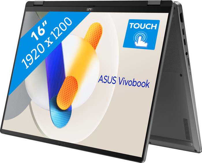 ASUS Vivobook 16 Flip TP3607SA-SI125W - 16" - Intel Core Ultra 5 - 16GB RAM/512GB SSD Main Image