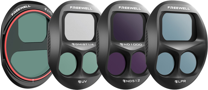 Freewell DJI Mavic 4 Pro Everyday Filters 4-pack Main Image