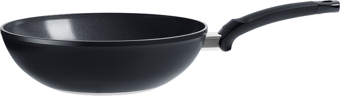 Fissler Ceratal Wok Orbit Schwarz 28 cm detail