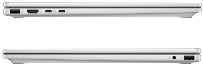 HP OmniBook X Flip 16-as0053ng - 16¿ - Intel Core Ultra 5 - 16GB RAM/512GB SSD linke seite