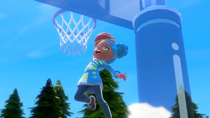 Nintendo Switch 2 + Nintendo Switch Sports Resort produkt in gebrauch