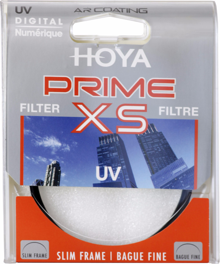 Hoya PrimeXS Multicoated UV Filter 62mm packaging