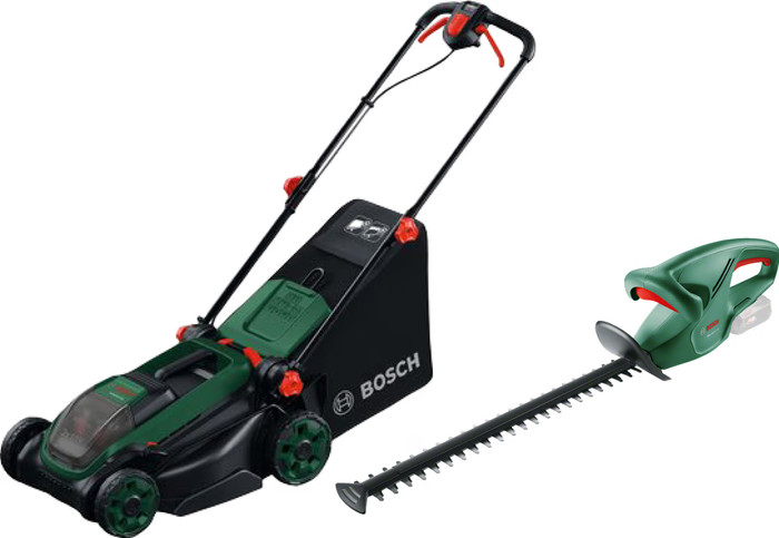 Bosch Rotak 18V2-38 (ohne Akku) + Bosch EasyHedgeCut 18-45 Li (ohne Akku) Main Image