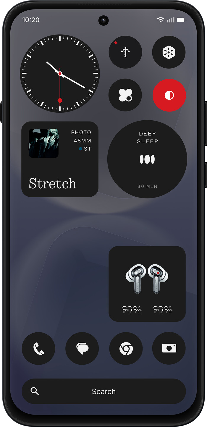 Nothing Phone (4b) 128GB Black 5G front
