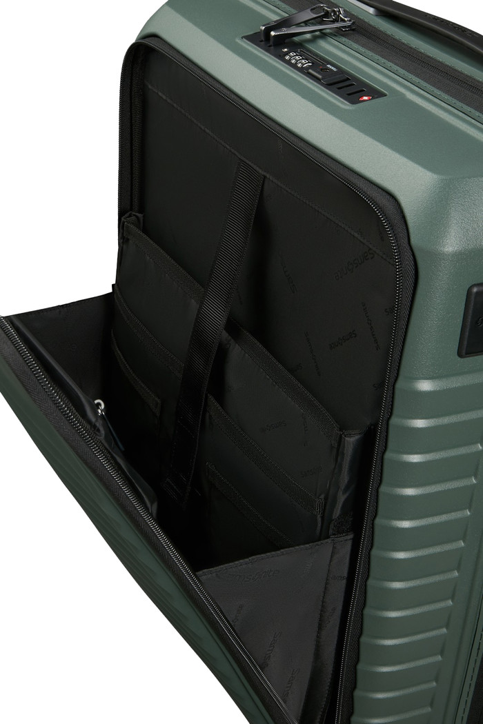 Samsonite Intuo Spinner Easy Access Expandable 55 cm Olive Green innen