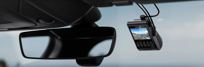 Viofo A329S 1CH 4K WLAN GPS produkt in gebrauch