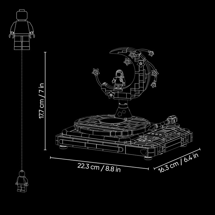 LEGO Editions Olivia Rodrigos Konzertmond 43029 visueller lieferant