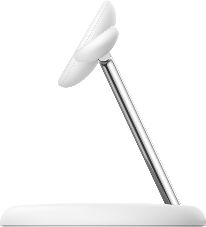 Belkin 3-in-1 Kabelloses Ladegerät mit MagSafe 25 Watt Weiß rechte seite